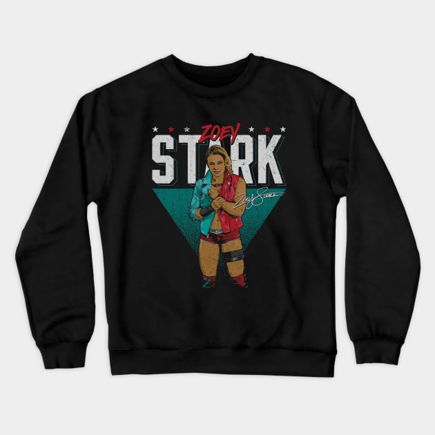Zoey Stark Pose Crewneck Sweatshirt by MunMun_Design